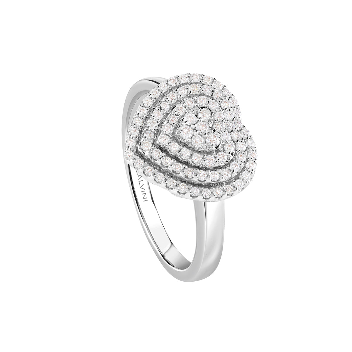 Anello Cuore Bagliori