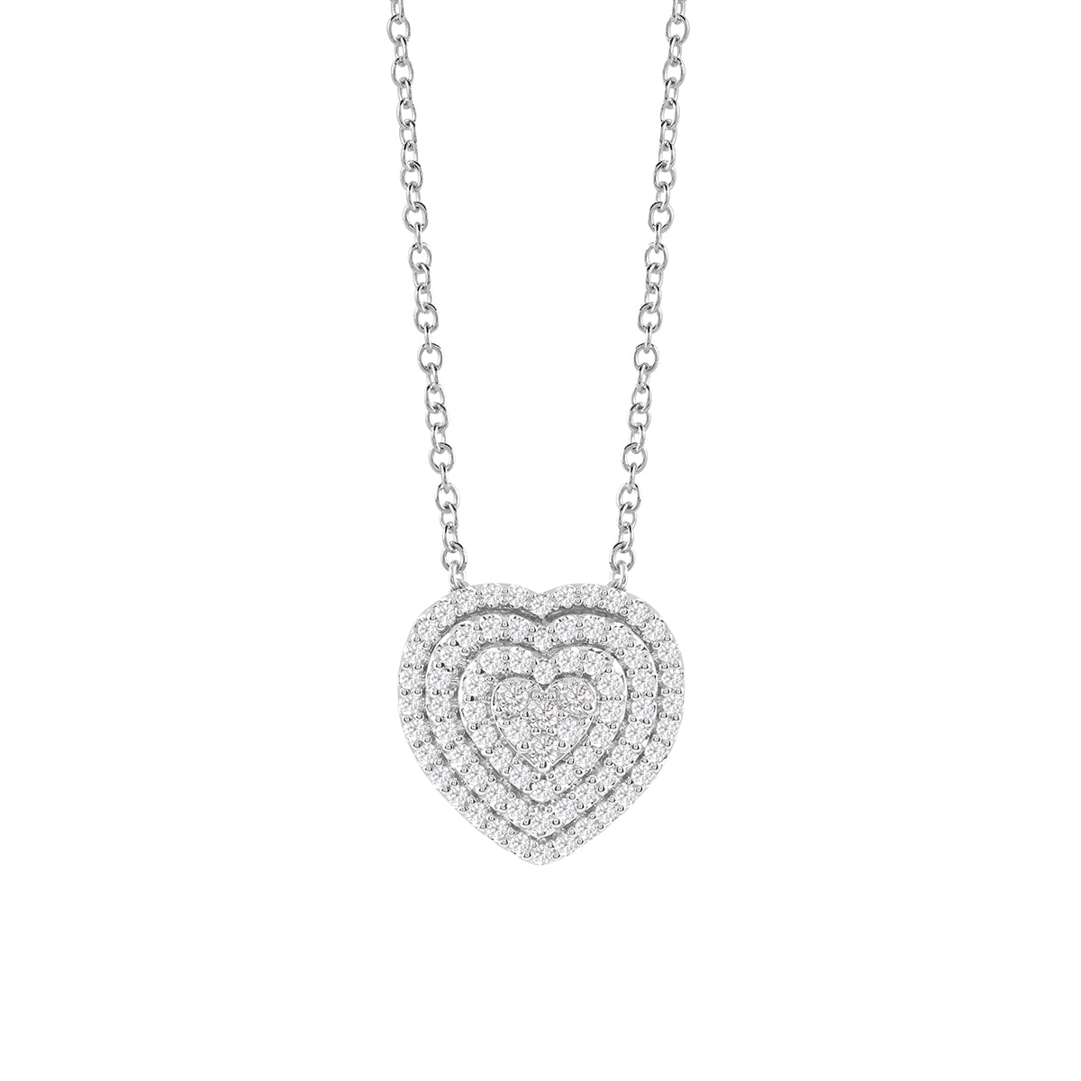 Collana Cuore Bagliori