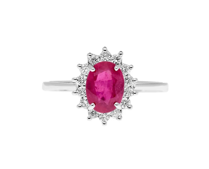 Anello Rubino