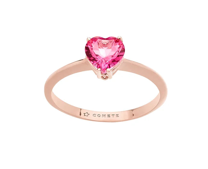 Anello Topazio rosa