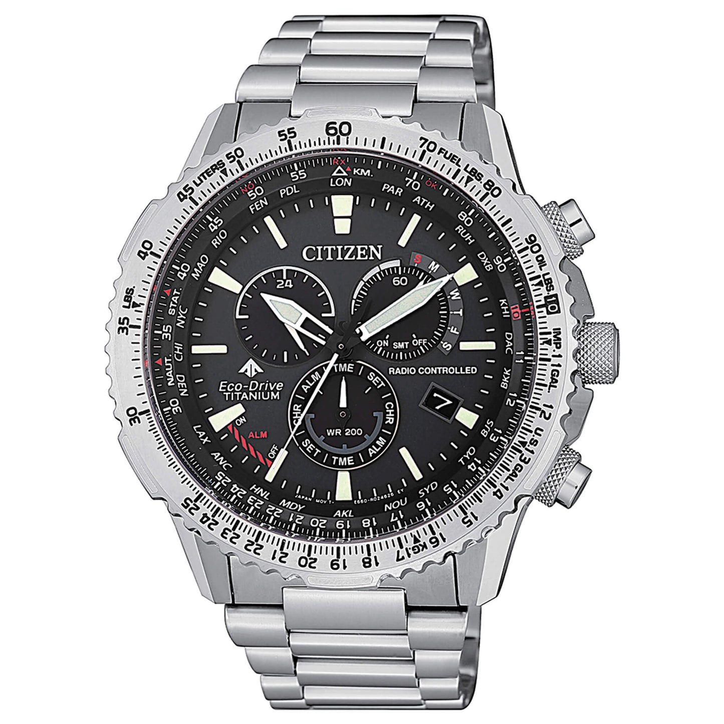 Orologio Uomo Eco-Drive Radiocontrollato