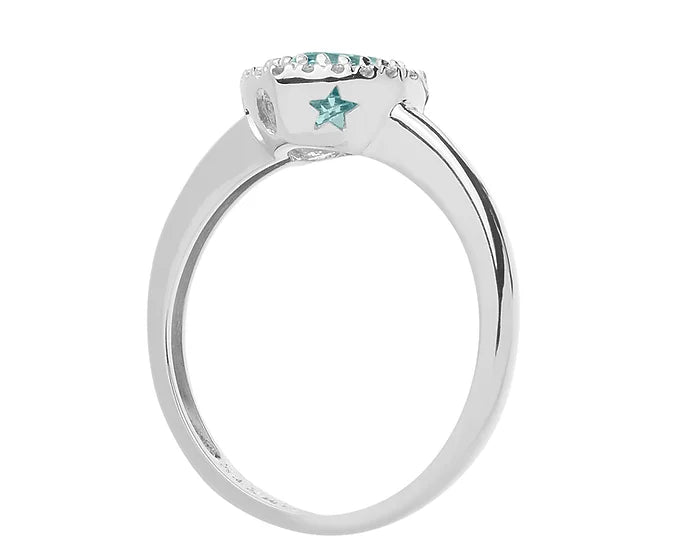 Anello Acquamarina