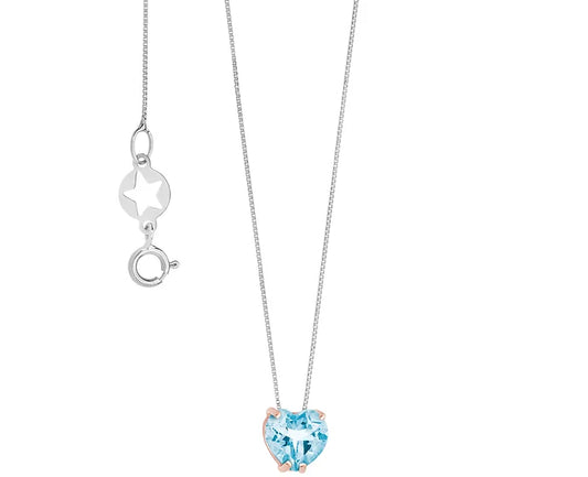 Collana Topazio Azzurro